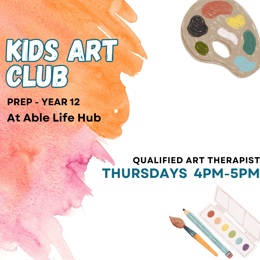Colorful Watercolor Background Kids Art Classes Instagram Post